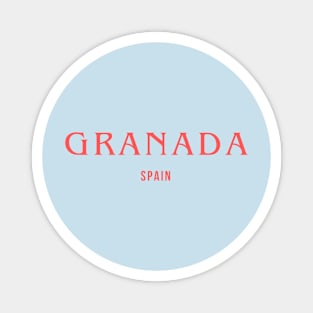 Granada Spain Magnet